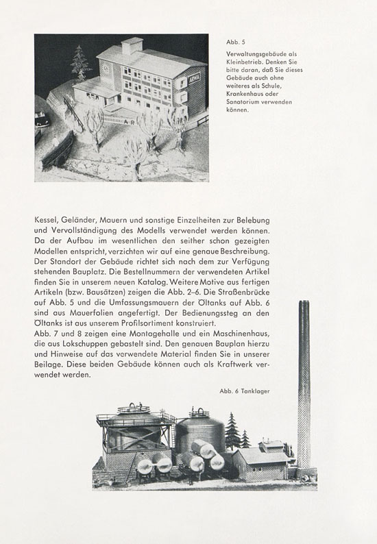 Vollmer 1000 Möglichkeiten Industrieanlagen 1960