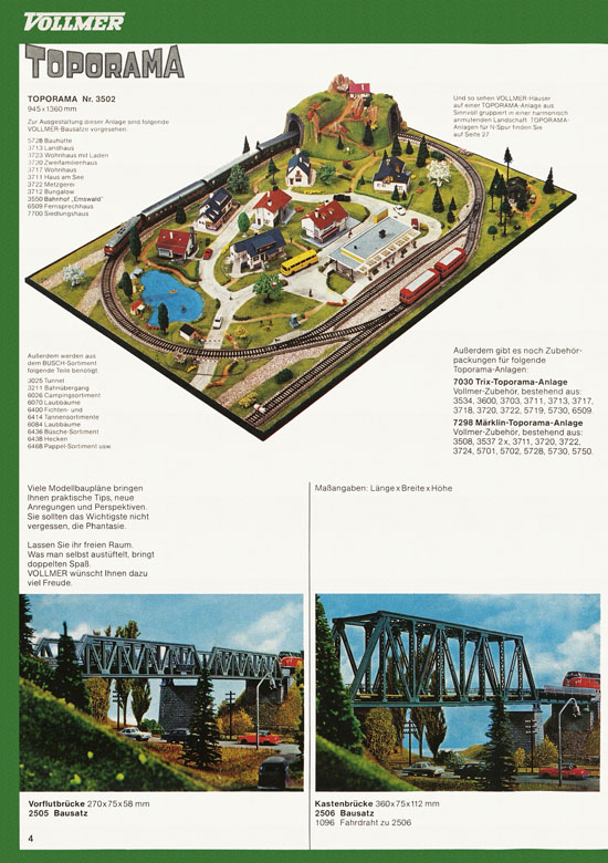 Vollmer Katalog 1974