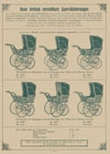 Heinrichmaier und Wünsch Kindersportwagen Katalog 1908