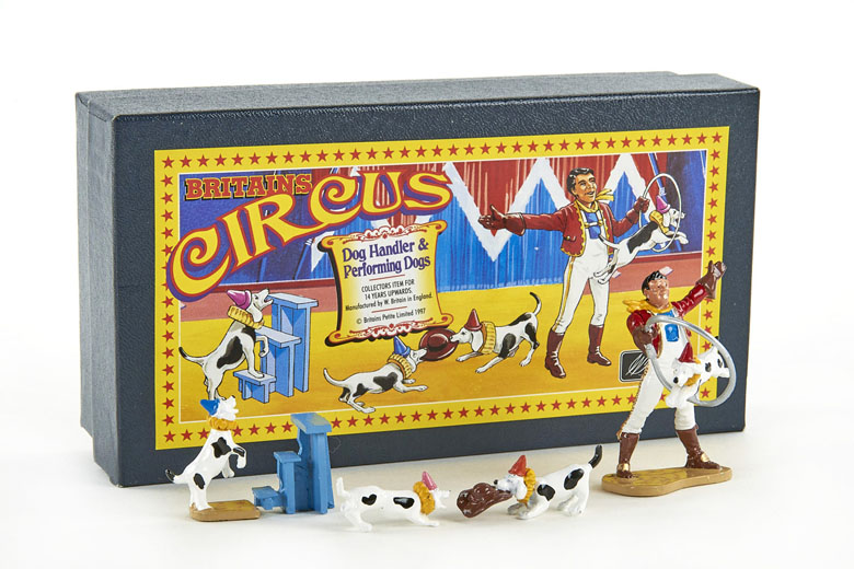 Britains Circus No. 8669 Hundedressur