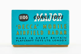 Corgi Toys 1106 Decca Mobile Airfield Radar Van OVP