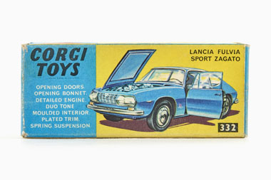 Corgi Toys 332 Lancia Fulvia Sport Zagato OVP