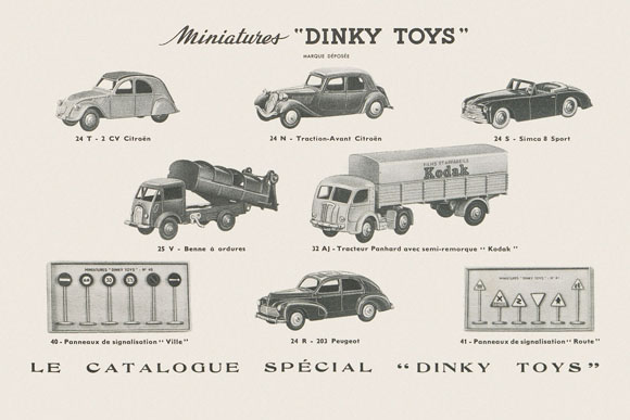 Dinky Toys 24 N Citroën Traction Avant 11 BL