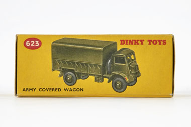 Dinky Toys 623 Army Covered Wagon - Heerwagen mit Verdeck OVP