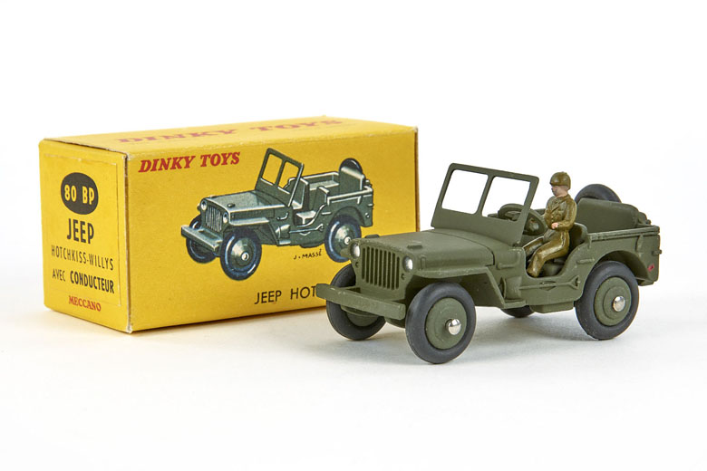 Dinky Toys 80 B Hotchkiss Willys Jeep