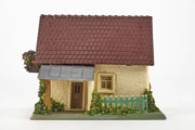 Faller Fertigmodell Nr. 208 Siedlungshaus mit Balkon und Laube
