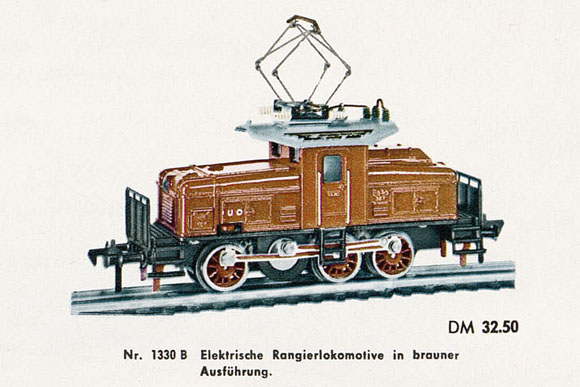 Fleischmann Nr. 1330 B Rangier-Elok Typ Ee 3/3 SJ Spur H0