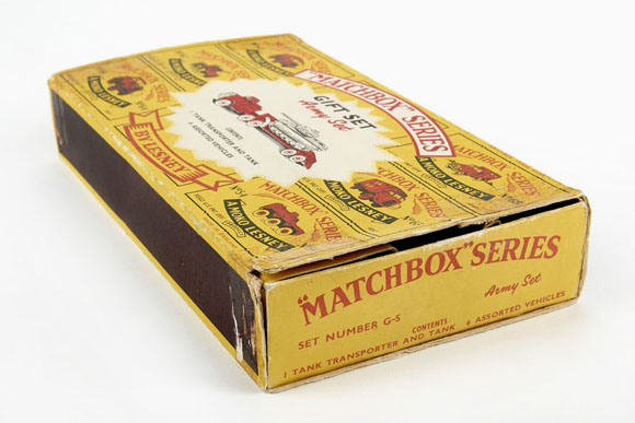 Matchbox Gift Set G5 Army-Set OVP