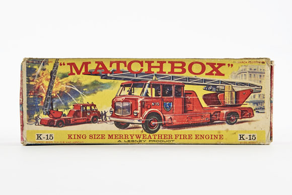 Matchbox King Size K-15 Merryweather Fire Engine OVP