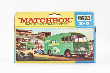 Matchbox King Size K-5 Racing-Car Transporter OVP