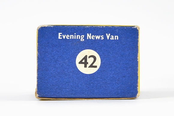 Matchbox 42 Bedford Evening News Van OVP