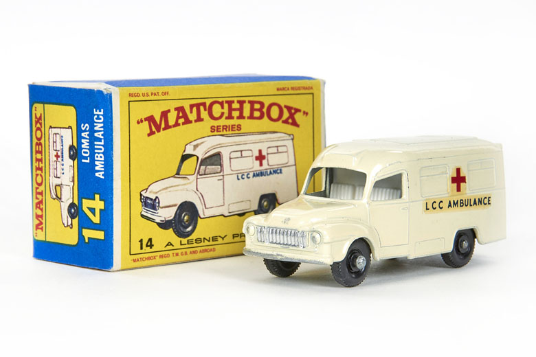 Matchbox 14 Lomas Ambulance