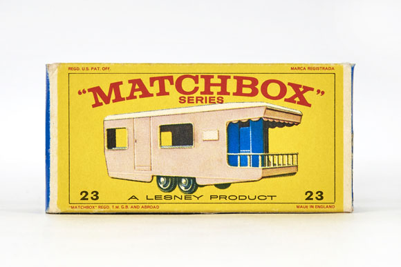Matchbox 23 Trailer Caravan OVP