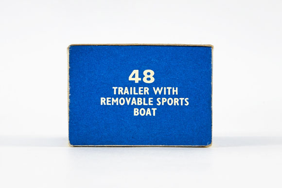 Matchbox 48 Trailer with removable Sportsboat OVP