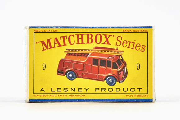 Matchbox 9 Merryweather Marquis Series III Fire Engine OVP