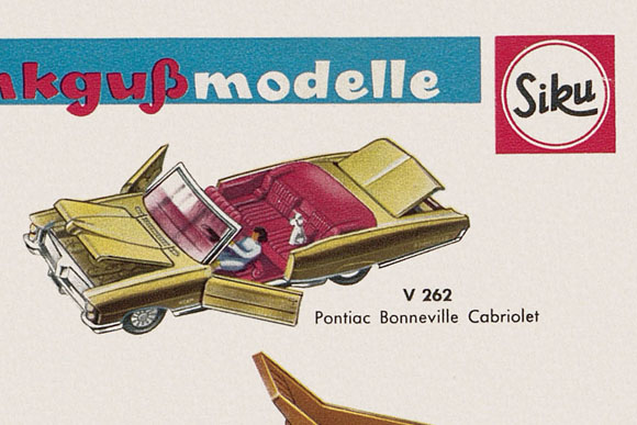 Siku V 262 Pontiac Bonneville Cabriolet