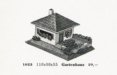 VAU-PE Nr. 1023 Gartenhaus